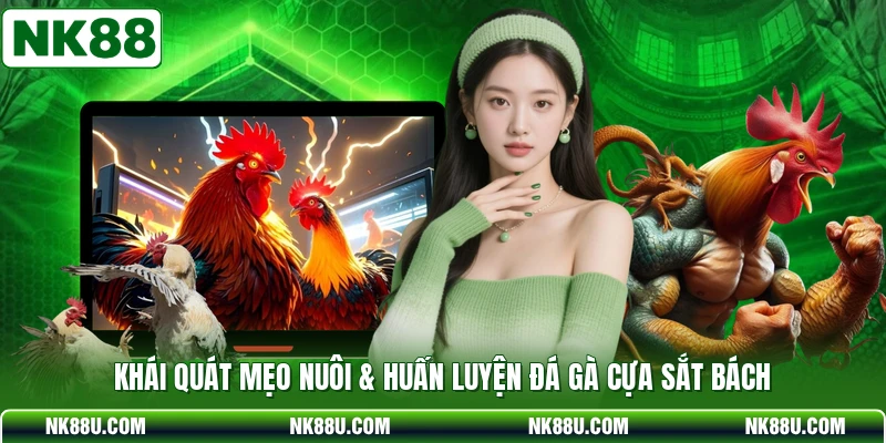 Khái quát mẹo nuôi & huấn luyện đá gà cựa sắt bách