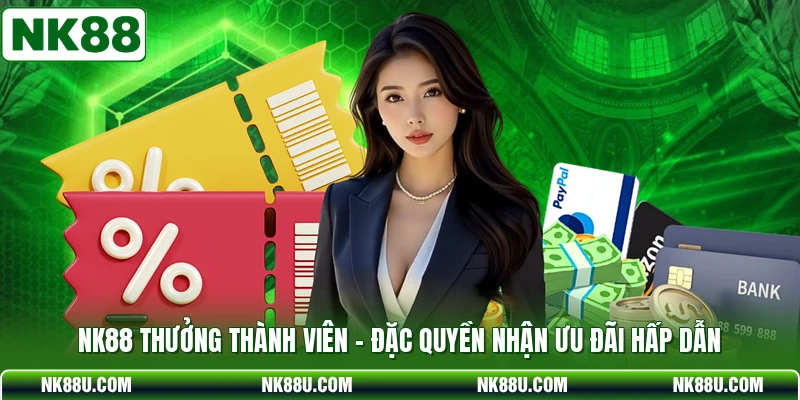 NK88 Thưởng Thành Viên - Đặc Quyền Nhận Ưu Đãi Hấp Dẫn