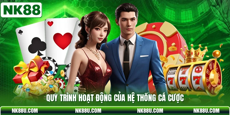 Quy trình hoạt động của hệ thống cá cược