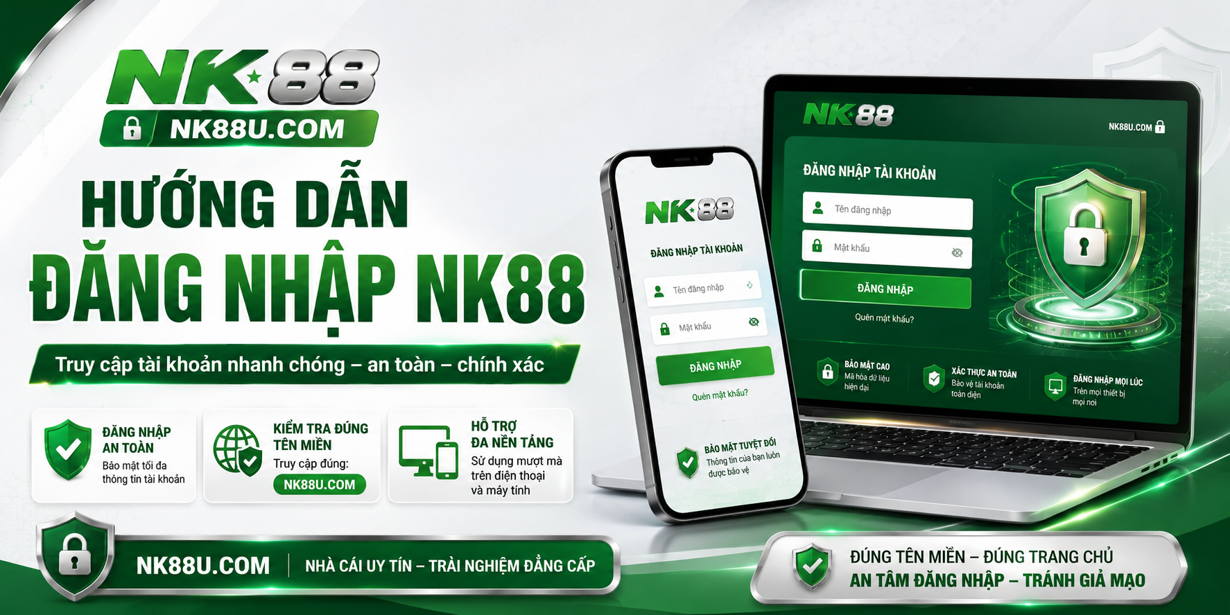 Hướng dẫn đăng nhập NK88